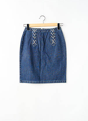 Fustă midi albastru TEDDY SMITH femeie