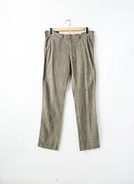 Pantalon chino închidere cu fermoar sub clapetă cu nasturi mărime normală gri SCOTCH & SODA femme