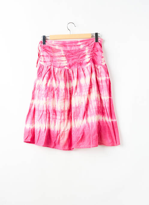 Fustă midi roz UTTAM LONDON femeie