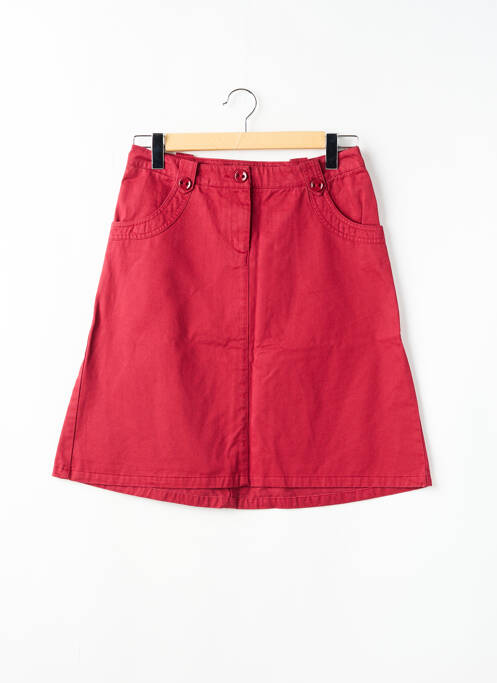 Fustă midi roșu SESSUN femeie