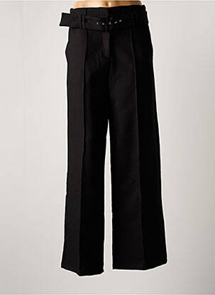 Pantalon larg negru CALIE femeie