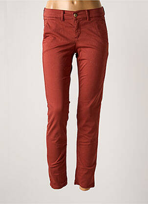 Blugi cu croială slim roșu HAPPY femeie