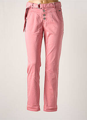 Blugi cu croială slim roz RED BUTTON femeie