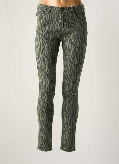 Blugi skinny verde GARCIA femeie
