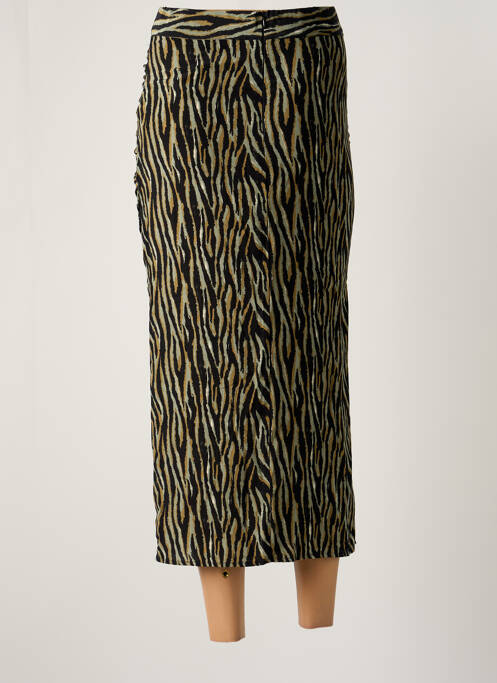 Fustă lungă negru GARCIA femeie