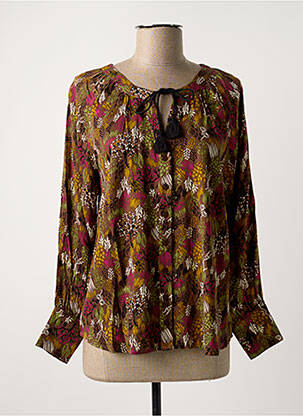 Cămașă maro LOLA ESPELETA femeie