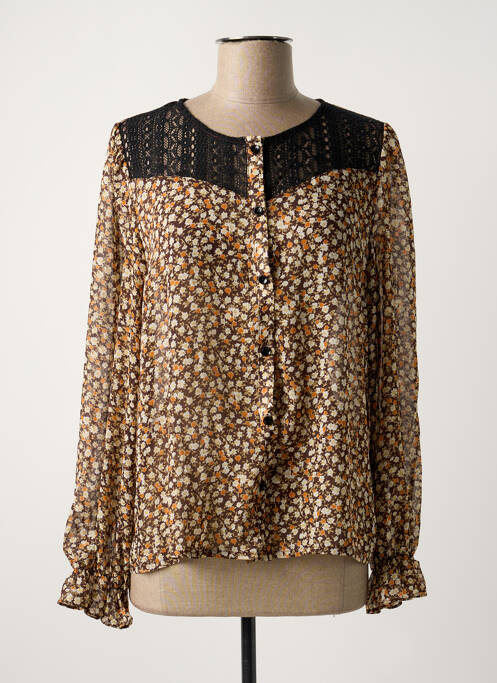 Cămașă maro CALIE femeie