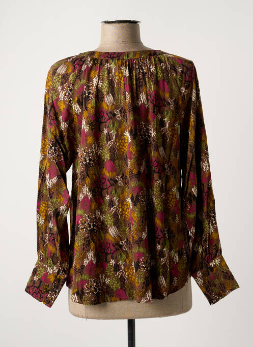 Cămașă maro LOLA ESPELETA femeie