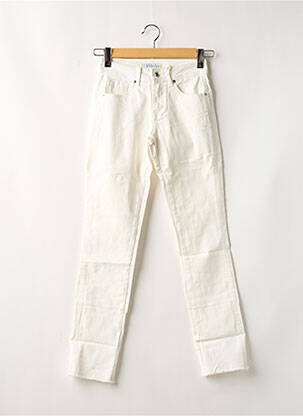 Blugi cu croială slim alb RED BUTTON femeie