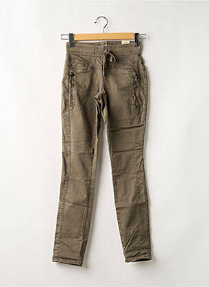 Pantalon slim verde RED BUTTON femeie