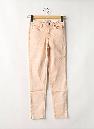 Blugi cu croială slim portocaliu YAYA femeie