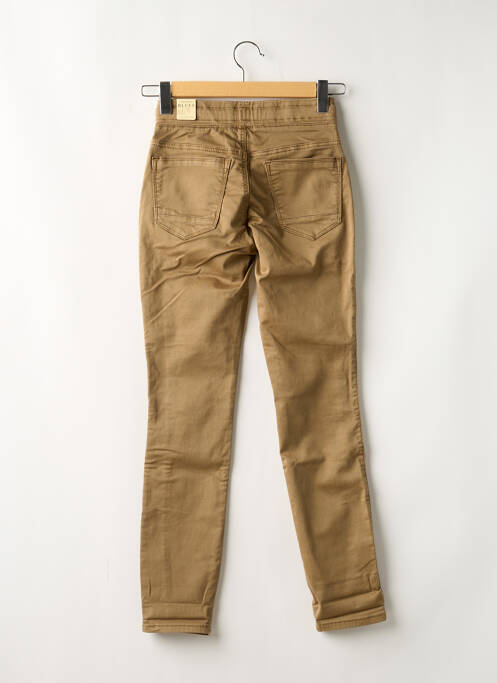 Pantalon slim maro RED BUTTON femeie