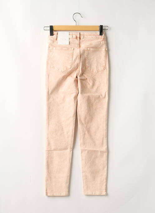 Blugi cu croială slim portocaliu YAYA femeie