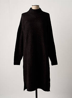 Rochie pulover croială dreaptă mâneci lungi negru GARCIA femeie