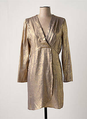 Rochie scurtă auriu CHERRY PARIS femeie