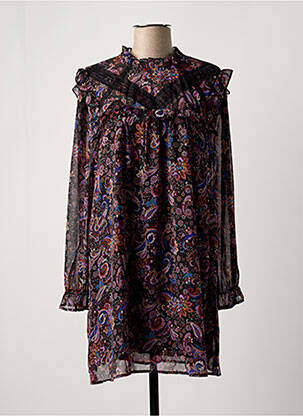 Rochie scurtă mâneci lungi mâneci lungi negru CHERRY PARIS femeie