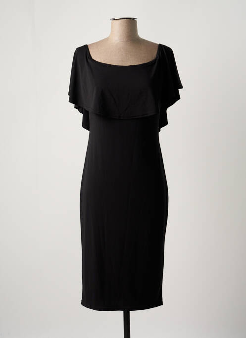 Rochie midi negru FILLE A SUIVRE femeie