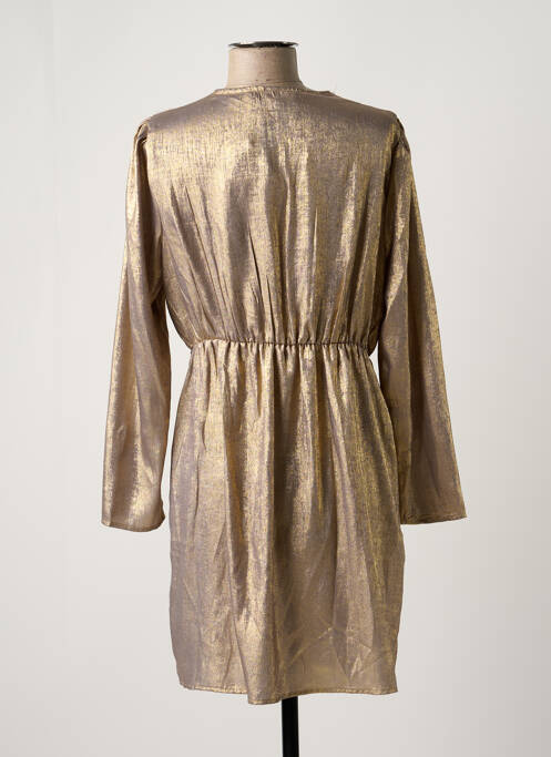 Rochie scurtă auriu CHERRY PARIS femeie