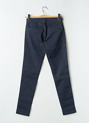 Pantalon chino talie joasă talie joasă albastru TEDDY SMITH femeie