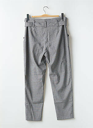 Pantalon 7/8 talie înaltă talie înaltă gri TEDDY SMITH femeie