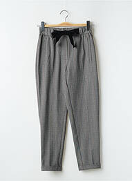 Pantalon 7/8 talie elastică mărime normală gri TEDDY SMITH femeie