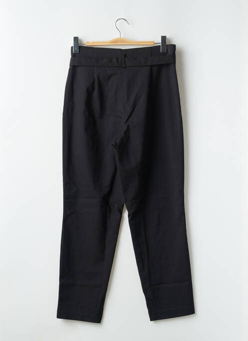 Pantalon drept elasticitate talie înaltă negru VILA femme