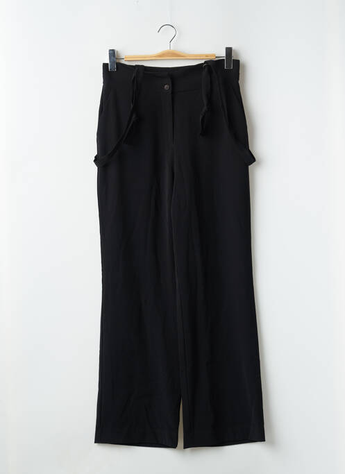 Pantalon larg negru YUKA femeie