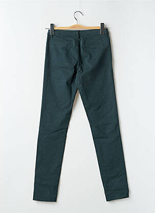 Pantalon chino talie joasă talie joasă verde SCHOOL RAG femeie