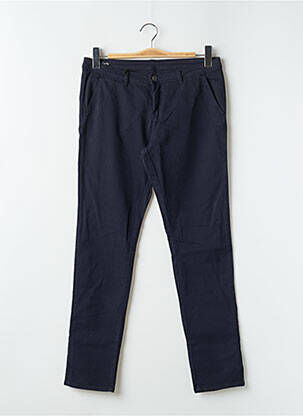 Pantalon chino talie joasă talie joasă albastru SCHOOL RAG femeie