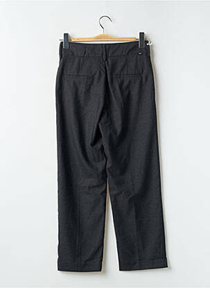 Pantalon drept elasticitate talie înaltă gri REIKO femeie