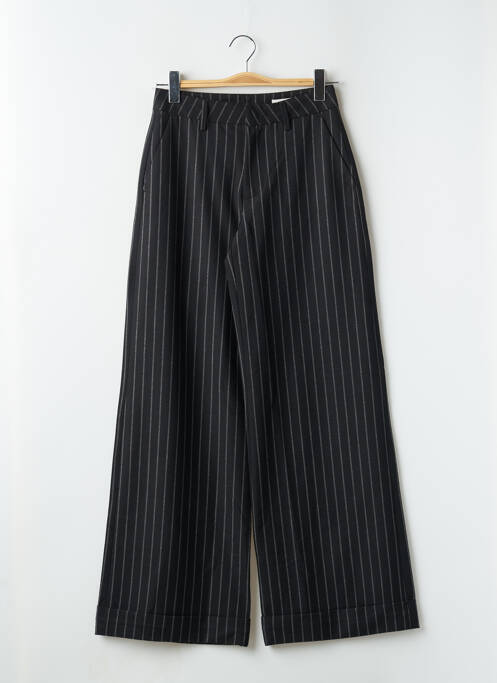 Pantalon larg negru REIKO femeie