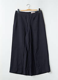 Pantalon trei sferturi croială fustă pantaloni scurți talie înaltă albastru LOUCHE femeie