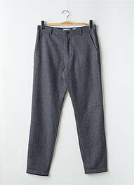 Pantalon 7/8 talie înaltă talie înaltă albastru MINIMUM femme