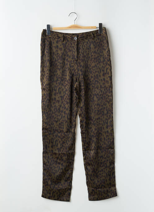 Pantalon chino verde LA PETITE ETOILE femeie