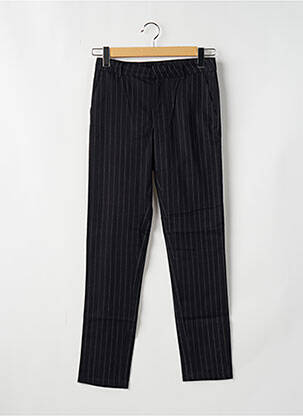 Pantalon drept țesătură crep mărime normală negru BÔ-M femeie
