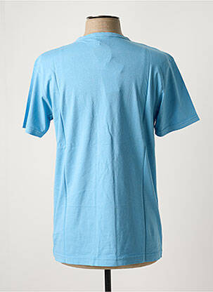 Tricou croială cambrată mâneci scurte albastru BLOTTER ATELIER bărbat