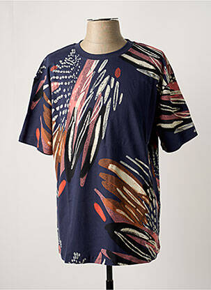 Tricou albastru BLOTTER ATELIER bărbat