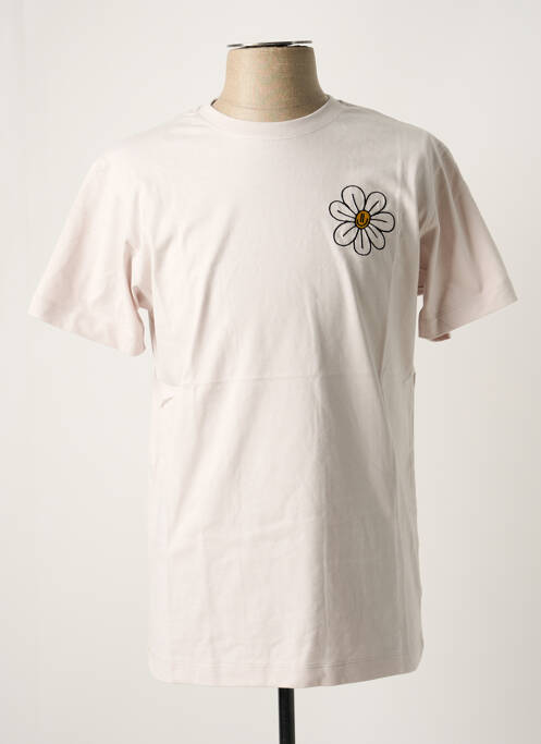 Tricou bej BLOTTER ATELIER bărbat