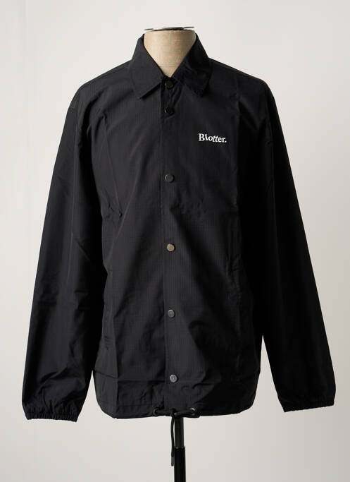 Jachetă vânt albastru BLOTTER ATELIER bărbat