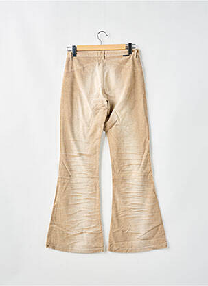 Pantalon evazat elasticitate talie joasă bej BE YOU K femeie