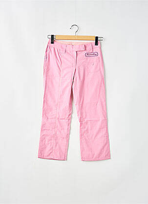 Pantalon 7/8 țesătură poplin mărime normală roz BE YOU K femeie