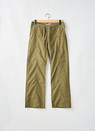 Pantalon drept țesătură poplin mărime normală verde BLEND SHE femeie