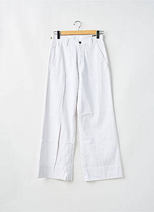 Blugi cu croială largă alb CHEAP MONDAY femeie