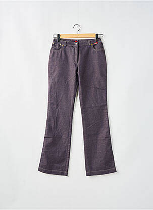 Blugi bootcut albastru E PURE femeie