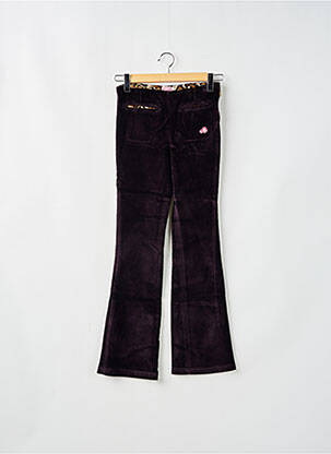 Pantalon evazat violet KANA BEACH femeie