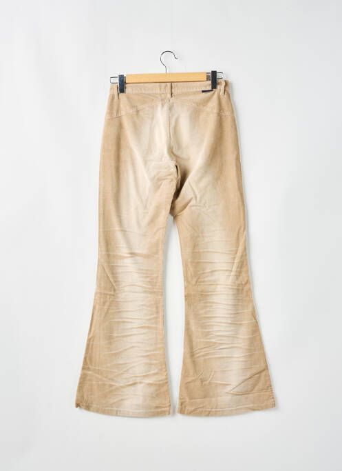 Pantalon evazat bej BE YOU K femeie