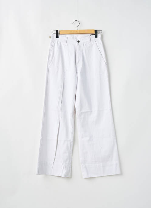 Blugi cu croială largă alb CHEAP MONDAY femeie