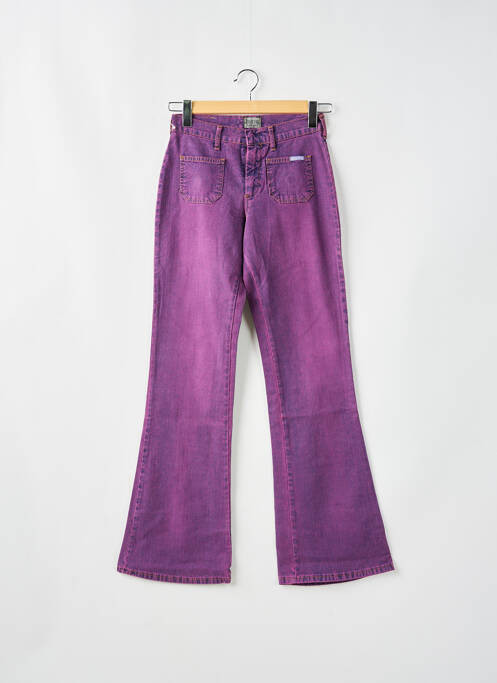 Blugi cu croială evazată violet CIMARRON femeie