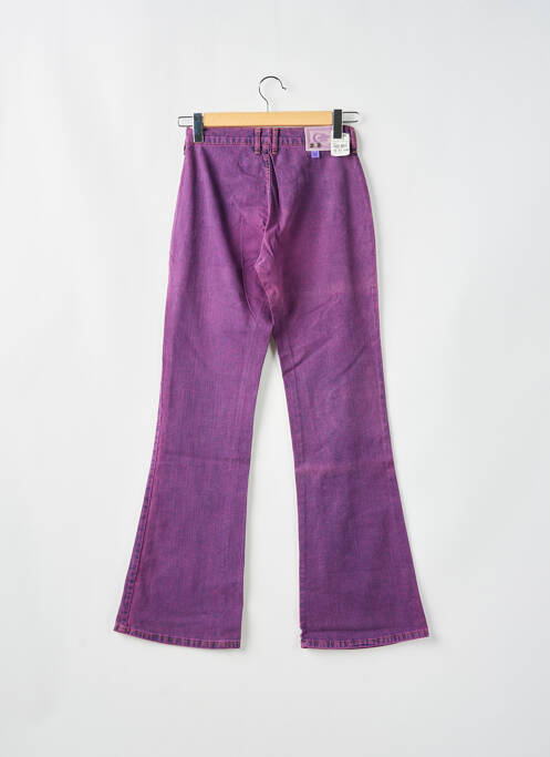 Blugi cu croială evazată violet CIMARRON femeie