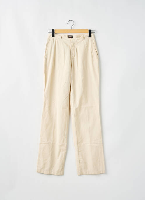 Pantalon drept bej CIMARRON femeie